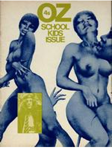 Figure 3 – Creator Unknown, ‘School Kids Issue’, Oz Magazine, May 1970, (p.1). 